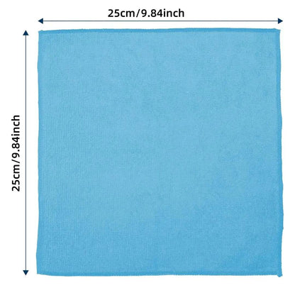 [BUY 1 GET 1 FREE] Quick-Dry Microfiber Cleaning Cloths 25-Pack