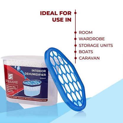 [BUY 1 GET 1 FREE] 500ml Disposable Moisture Absorber Traps