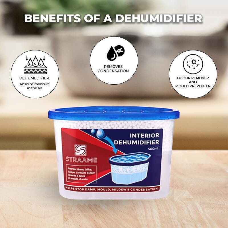 [BUY 1 GET 1 FREE] 500ml Disposable Moisture Absorber Traps