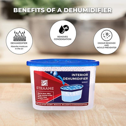 [BUY 1 GET 1 FREE] 500ml Disposable Moisture Absorber Traps