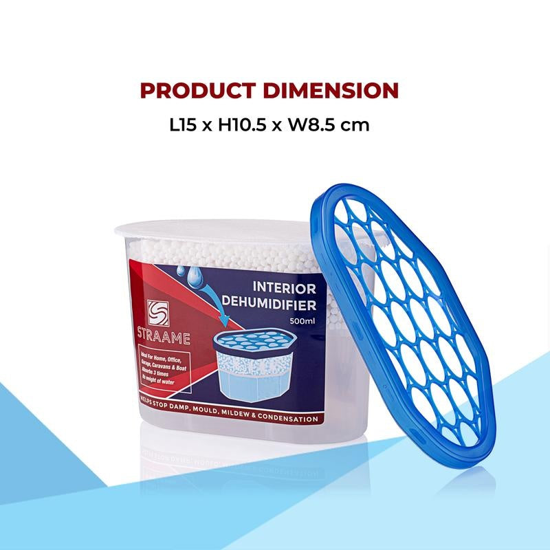 [BUY 1 GET 1 FREE] 500ml Disposable Moisture Absorber Traps