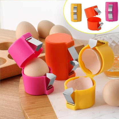 [BUY 1 GET 1 FREE] Stainless Steel Effort-Saving Egg Opener