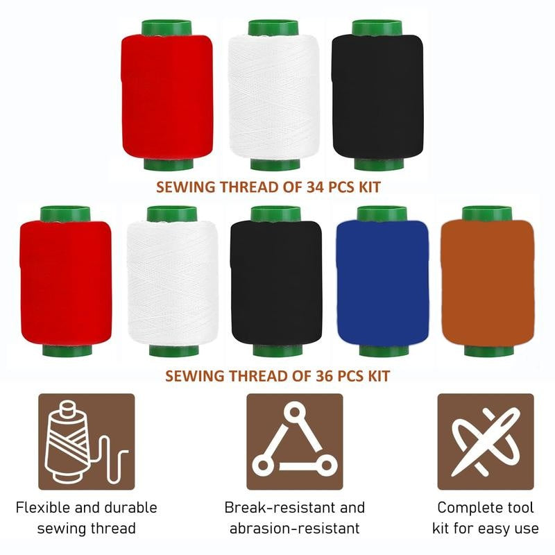 [BUY 1 GET 1 FREE] Portable Sewing Repair Kit 34-Piece