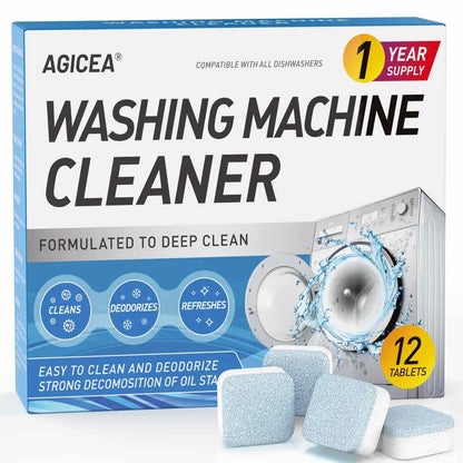 [BUY 1 GET 1 FREE] Washing Machine Cleaner Tablets