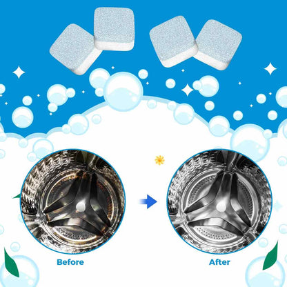 [BUY 1 GET 1 FREE] Washing Machine Cleaner Tablets