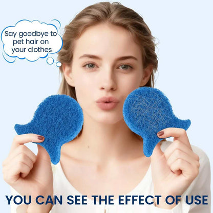 [BUY 1 GET 1 FREE] Fish-Shaped Pet Hair Catcher Laundry Balls 5-Pack