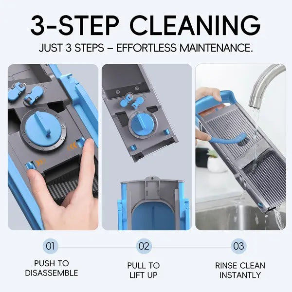 Foldable Safe Mandoline Slicer Plus