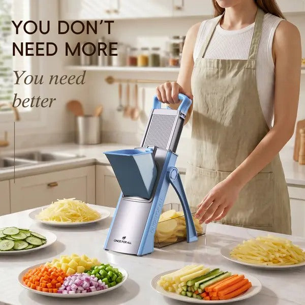 Foldable Safe Mandoline Slicer Plus
