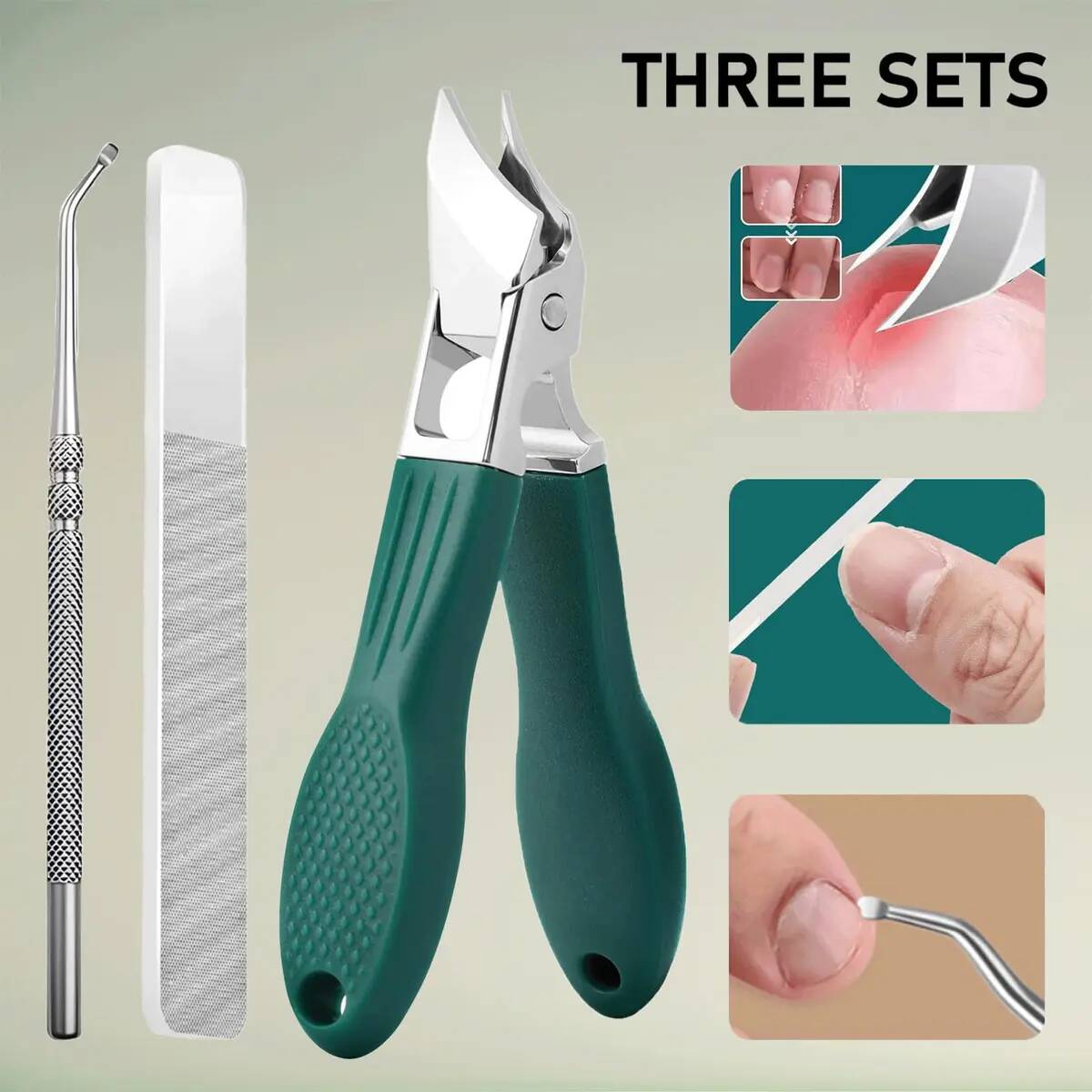 [BUY 1 GET 1 FREE] Slant Edge Ingrown Toenail Clipper