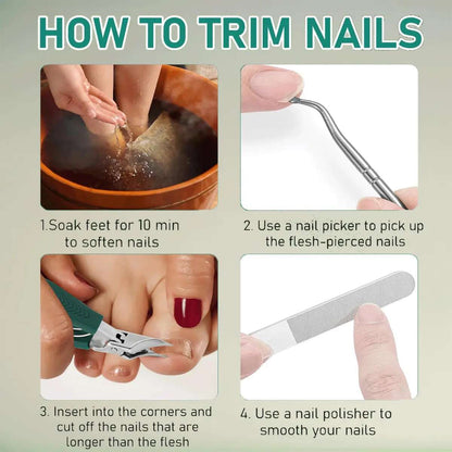 [BUY 1 GET 1 FREE] Slant Edge Ingrown Toenail Clipper