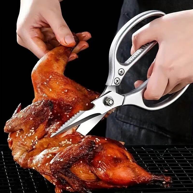 [BUY 1 GET 1 FREE] 304 Stainless Steel Heavy-Duty Kitchen Scissors