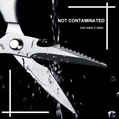 [BUY 1 GET 1 FREE] 304 Stainless Steel Heavy-Duty Kitchen Scissors