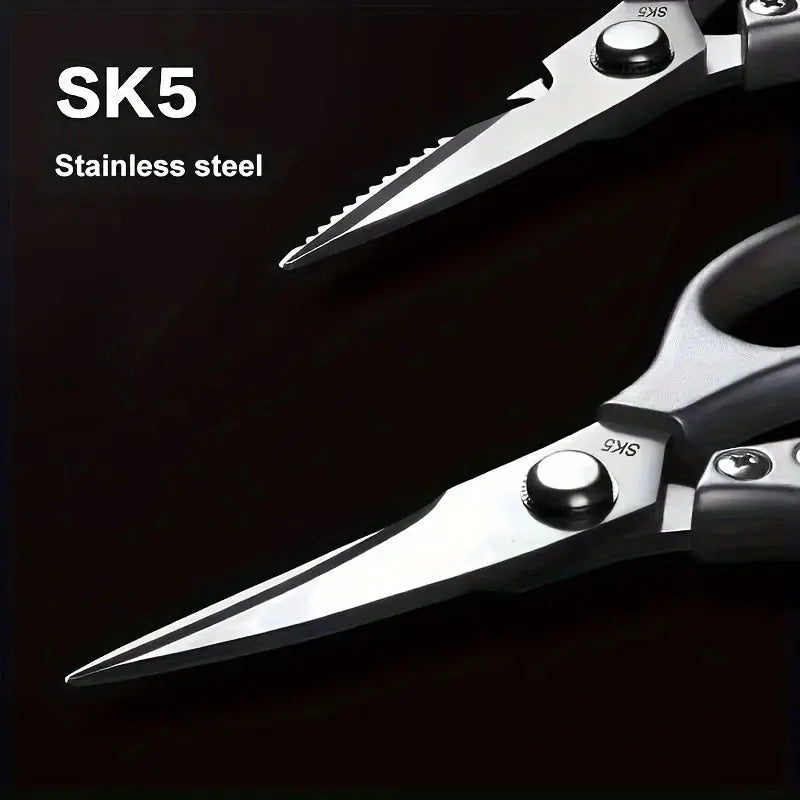 [BUY 1 GET 1 FREE] 304 Stainless Steel Heavy-Duty Kitchen Scissors