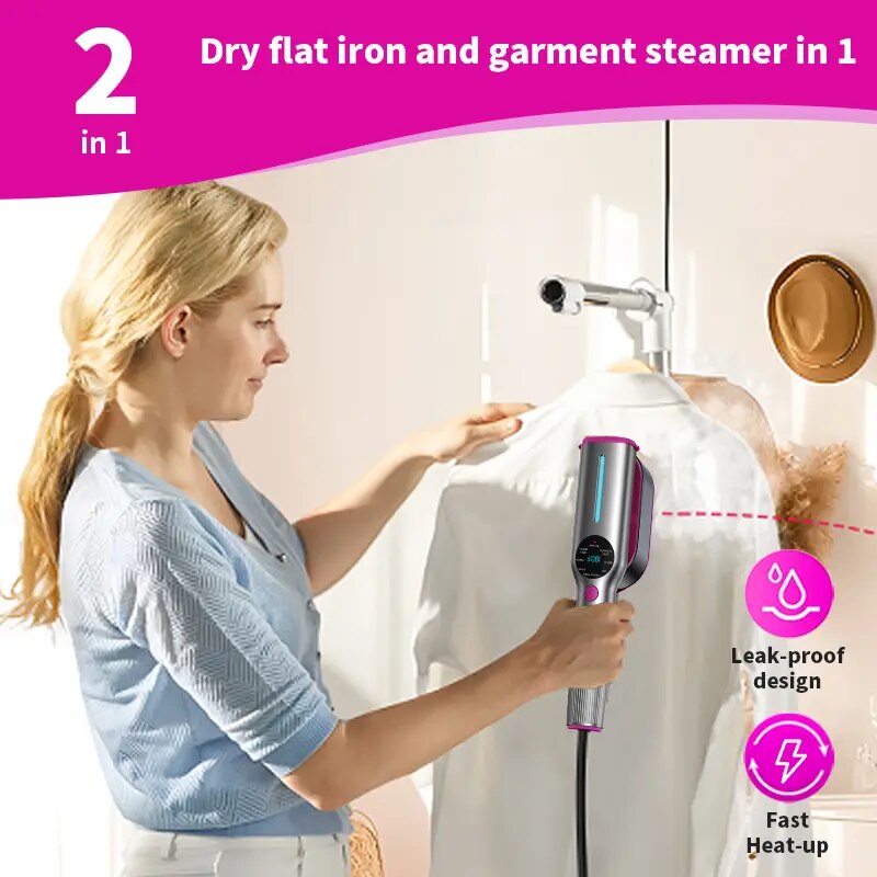 Fast-Heat 7-Mode Portable Garment Steamer