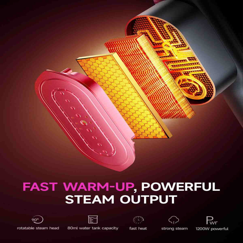 Fast-Heat 7-Mode Portable Garment Steamer