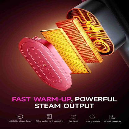 Fast-Heat 7-Mode Portable Garment Steamer