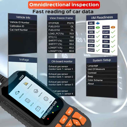 Live Data OBD2 Diagnostic Scanner