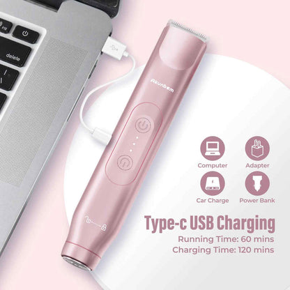 Smooth, Nick-Free Shaving: Electric Body & Groin Hair Trimmer