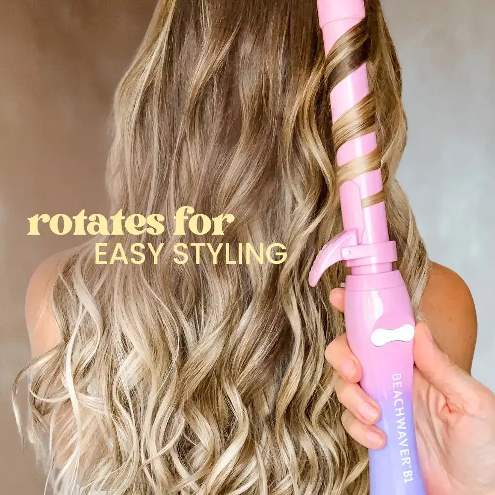 Get Effortless Salon Waves at the Push of a Button: Meet the Automatic Rotating Curling Iron