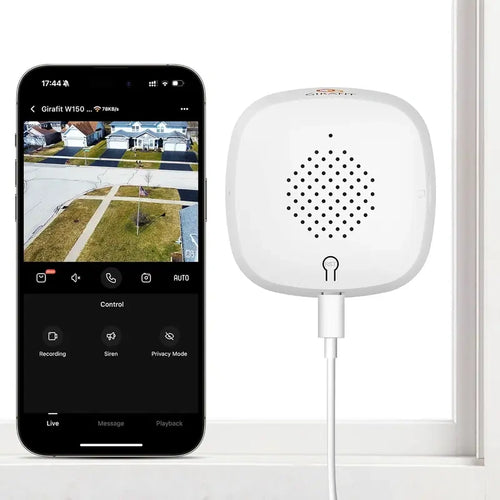 3MP 2K Window Camera,2.4GHz & 5GHz WiFi Indoor Cameras for Home Security with ChromaMax Al Color Night Vision
