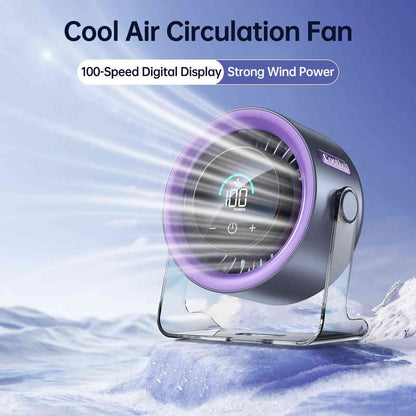 Ultra-Quiet USB Desk Fan – Instant Personal Cooling Anywhere