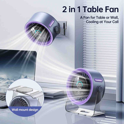 Ultra-Quiet USB Desk Fan – Instant Personal Cooling Anywhere