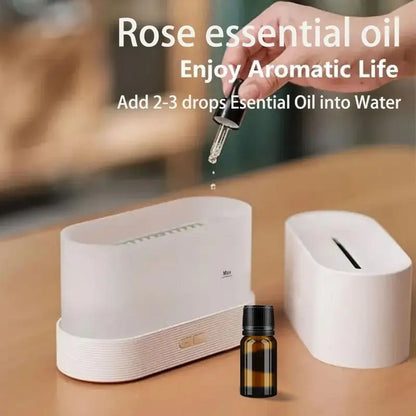 Portable Simulated Flame Air Aroma Diffuser