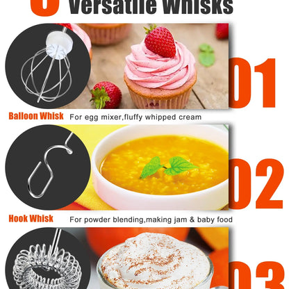 Rechargeable Milk Frother,Coffee Mixer,Frother Wand Drink Mixer