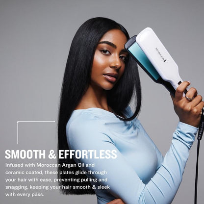 Argan Oil Shine Wide Plate Hair Straightener