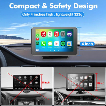 Wireless CarPlay Screen: Smart Drive Display