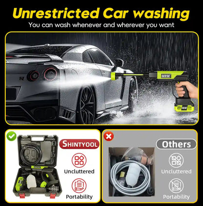 Go Anywhere, Clean Anything: Ultra-Powerful Cordless Pressure Washer