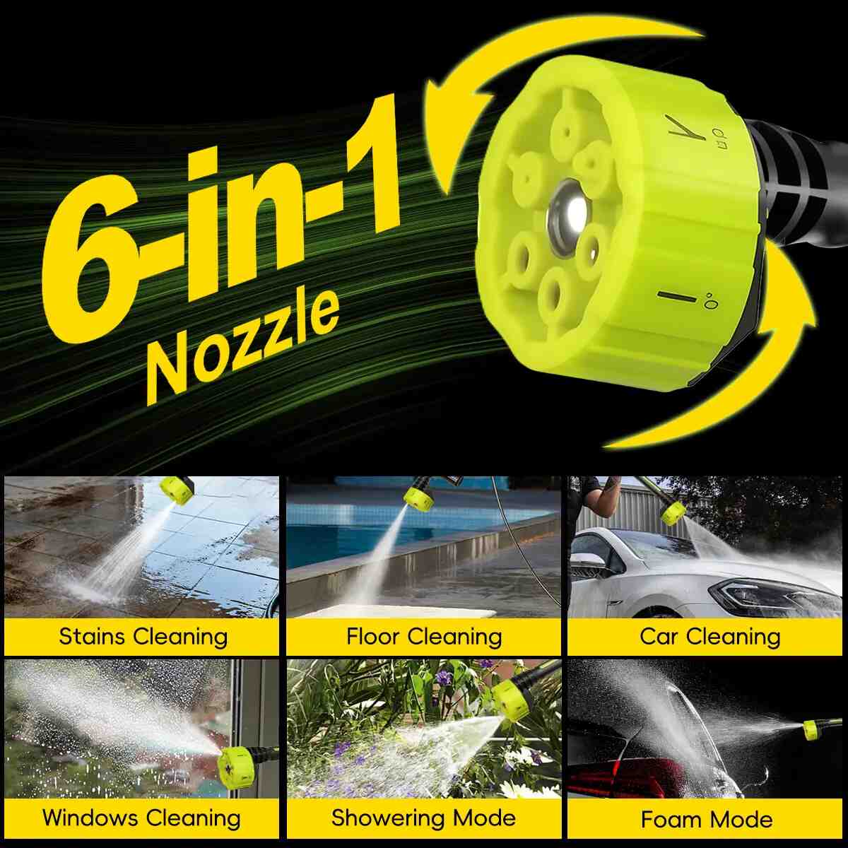 Portable Cordless Pressure Washer