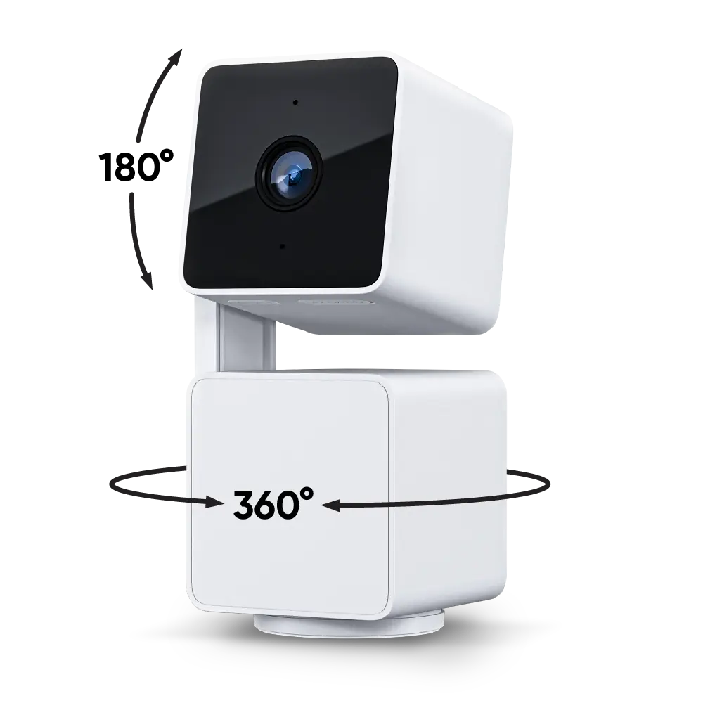 360° Smart Auto-Tracking Home Security Camera