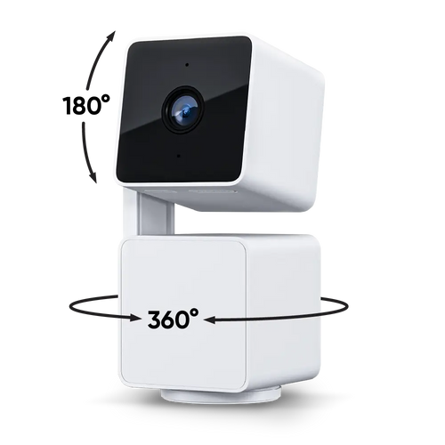 360° Smart Auto-Tracking Home Security Camera