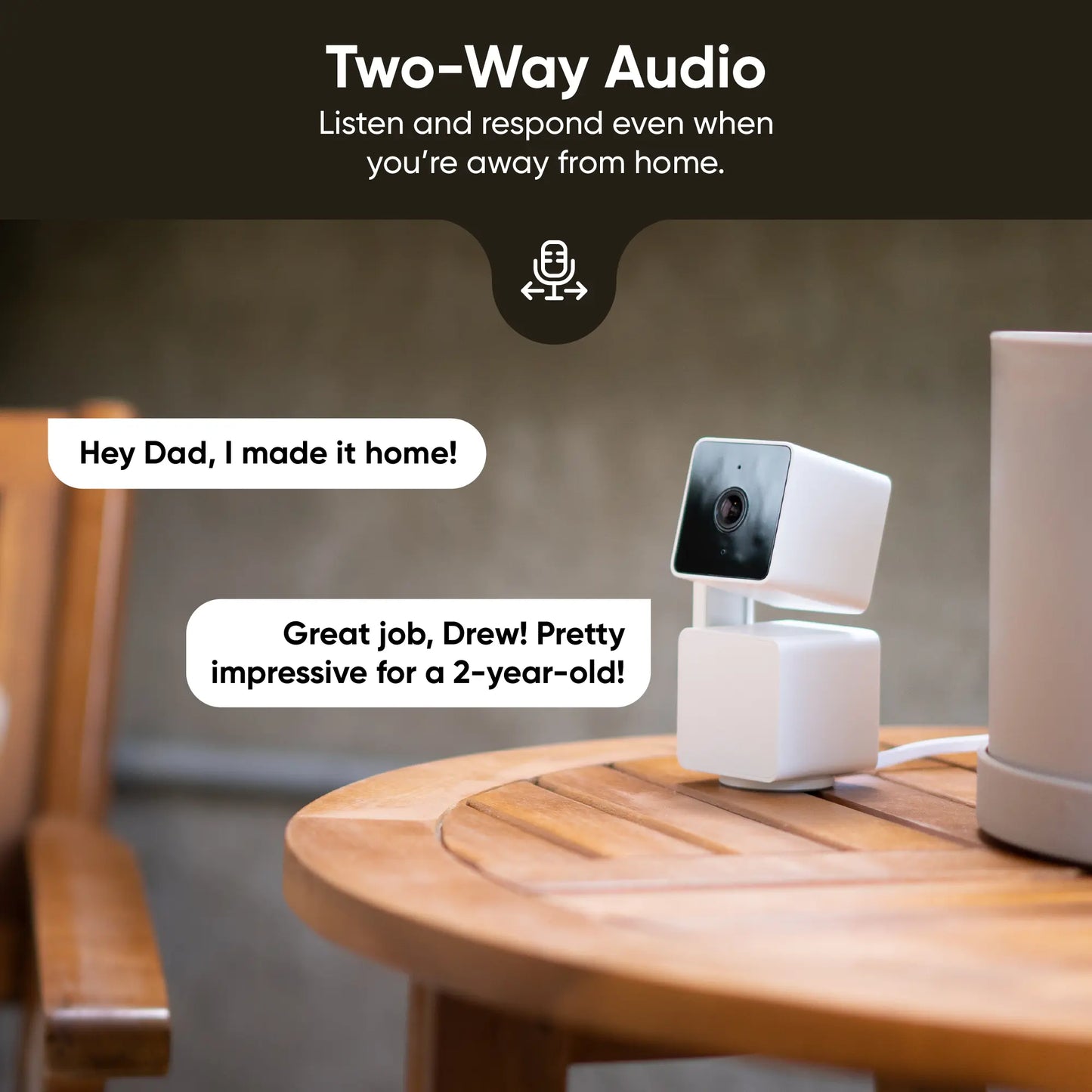 360° Smart Auto-Tracking Home Security Camera