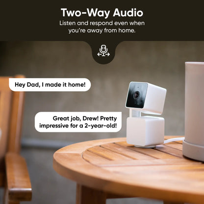 360° Smart Auto-Tracking Home Security Camera