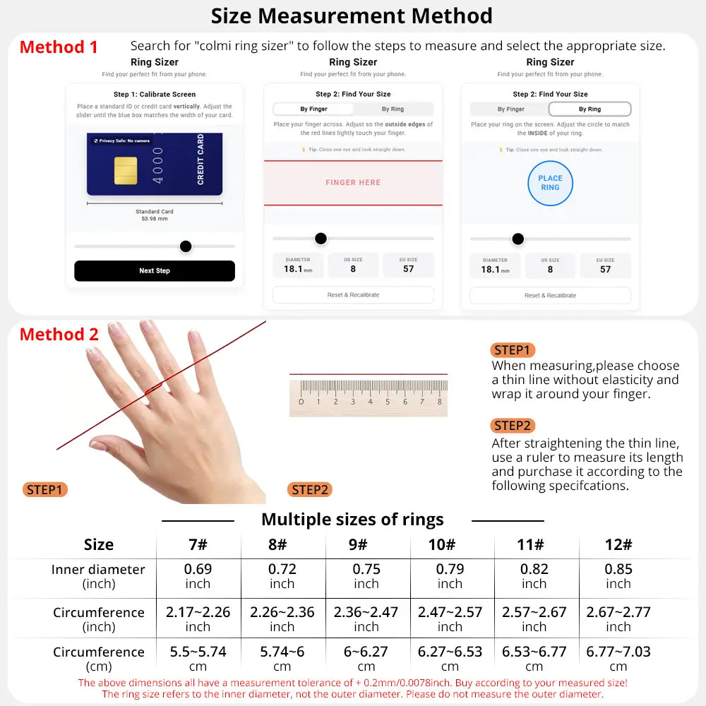 Premium Smart Ring: 24/7 Fitness & Health Tracker