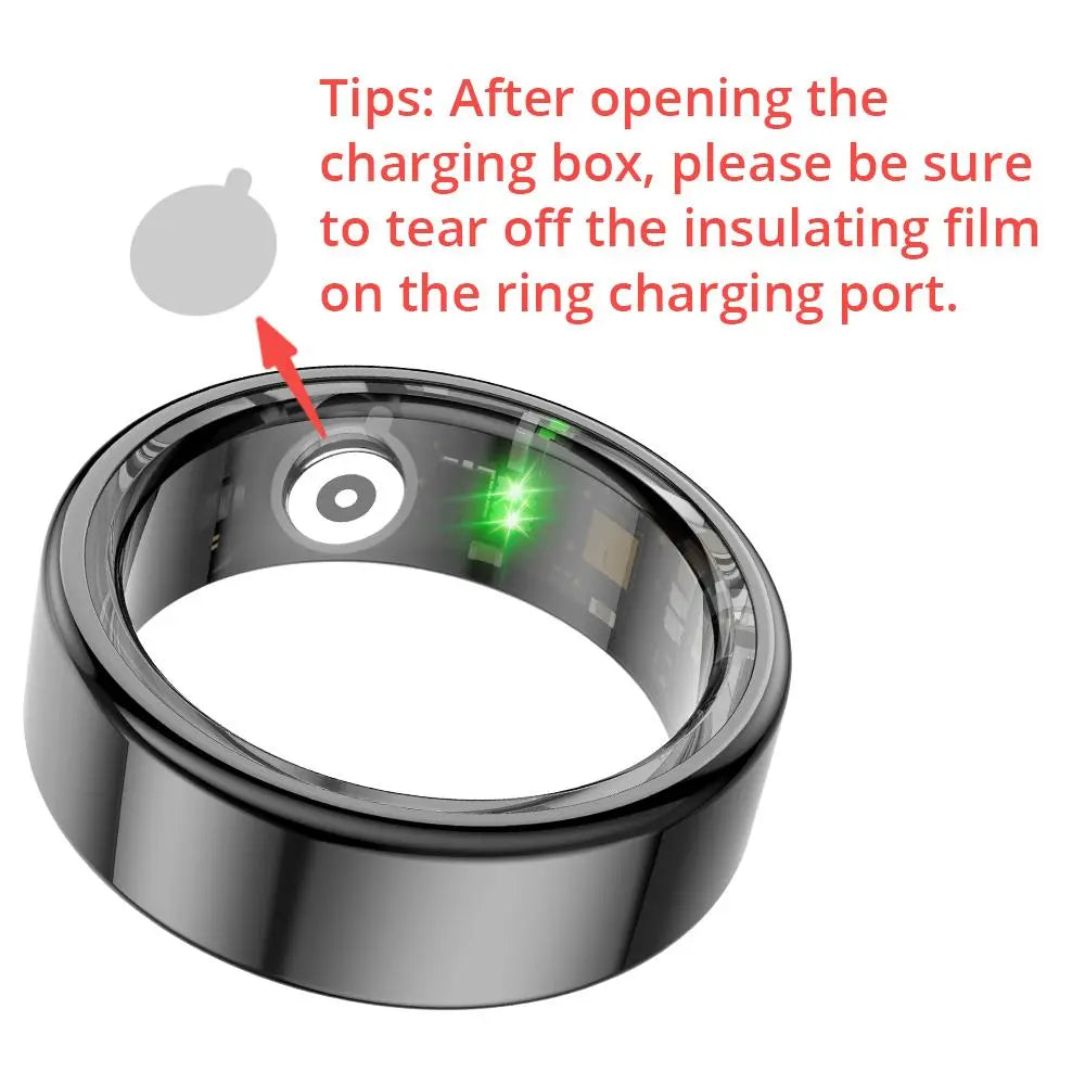 Premium Smart Ring: 24/7 Fitness & Health Tracker