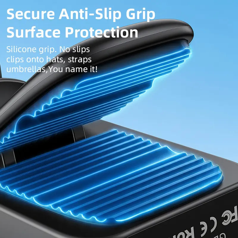 3-in-1 Hands-Free Portable Handheld Clip Fan