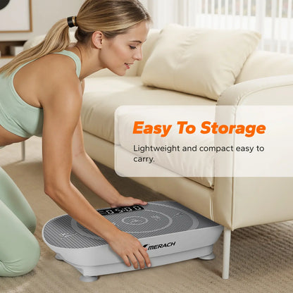 Slim Vibration Plate For Full-Body Home Workouts