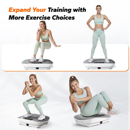 Slim Vibration Plate For Full-Body Home Workouts