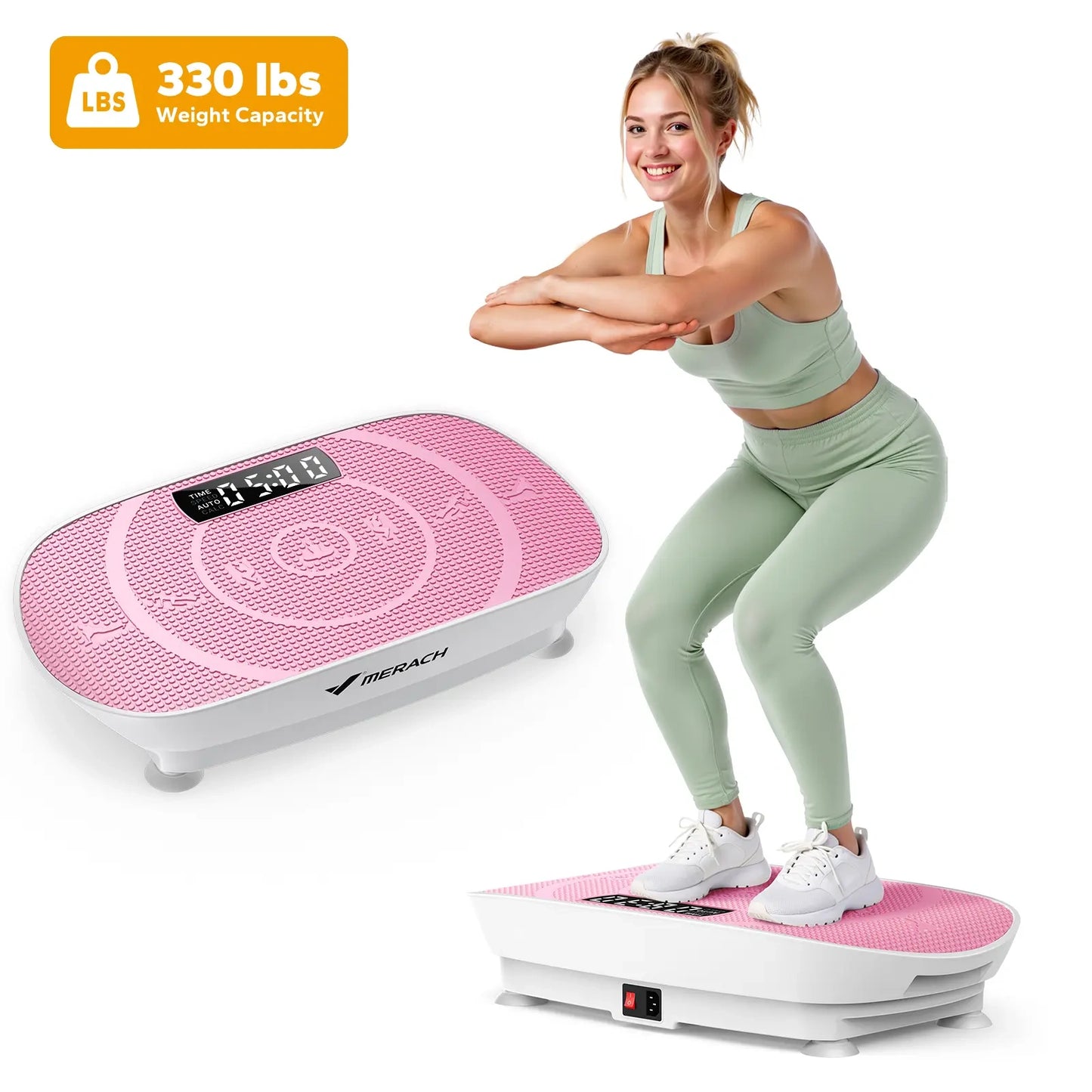 Slim Vibration Plate For Full-Body Home Workouts