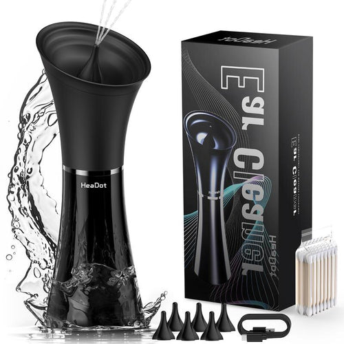 Water-Powered Electric Ear Wax Removal System