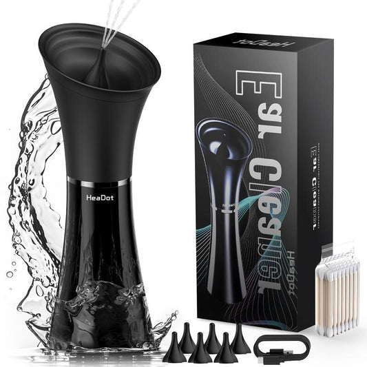 Water-Powered Electric Ear Wax Removal System