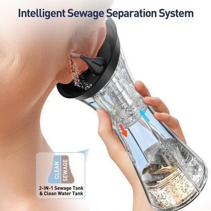 Water-Powered Electric Ear Wax Removal System