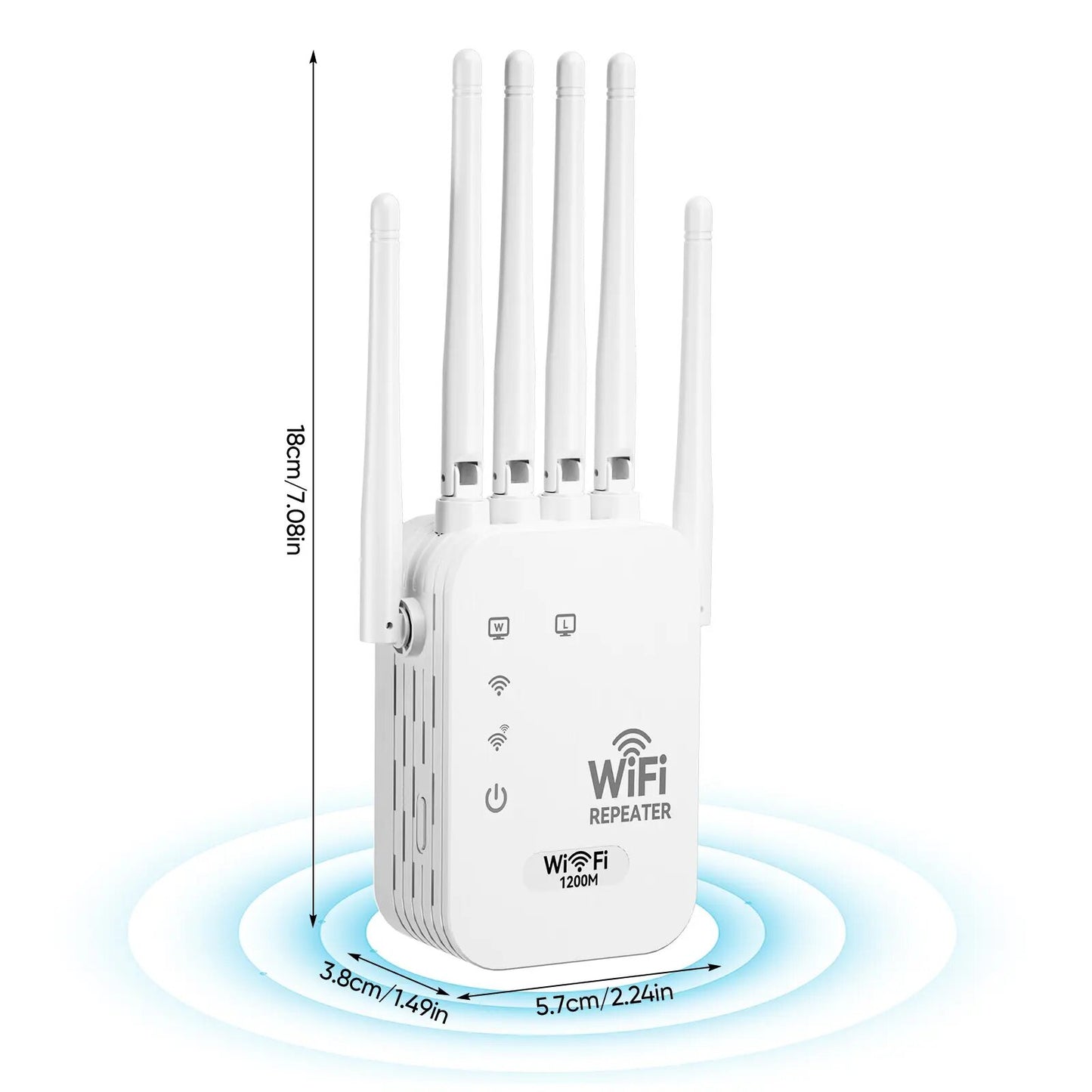 WiFi Extender: Eliminate Dead Zones Instantly