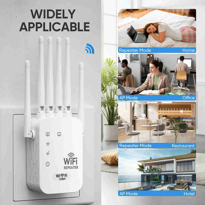 WiFi Extender: Eliminate Dead Zones Instantly
