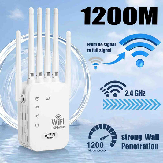 WiFi Extender: Eliminate Dead Zones Instantly
