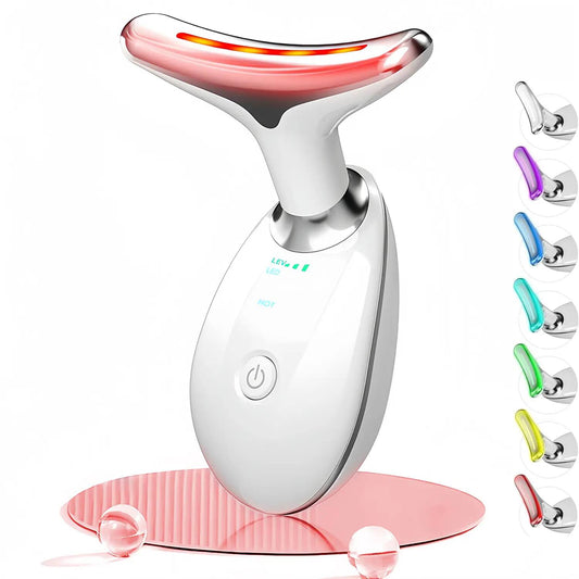 7-in-1 LED Color Therapy Face & Neck Sculpting Wand