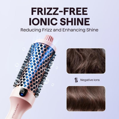 Professional Thermal Blowout Brush & Hair Straightening Styler